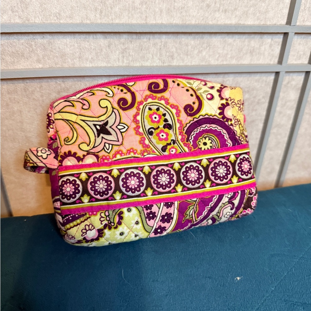 Vera Bradley Quilted Floral Makeup Bag – Classic Print